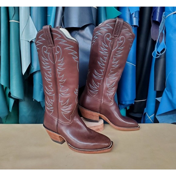 Kimmel Boot Co. Custom Women's Calfskin Western Cowboy Boots US 9-9.5 E (Wide) - Picture 2 of 11